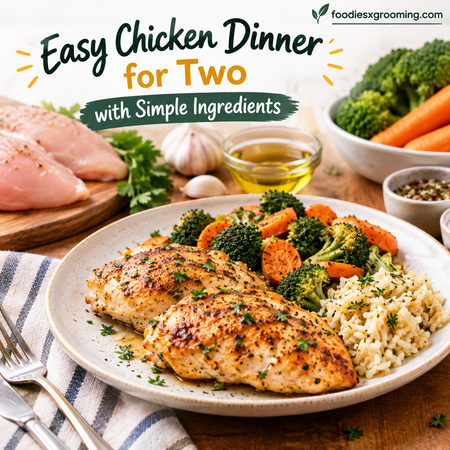 Easy Chicken Dinner with Frozen Vegetables – A Quick, Healthy, and Delicious One-Pan Meal