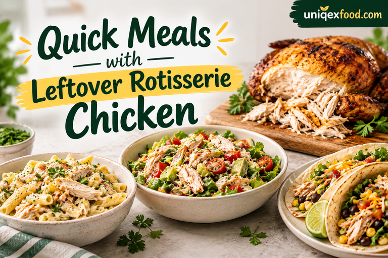 Quick Meals with Leftover Rotisserie Chicken: Easy, Delicious, and Time-Saving Recipes